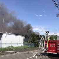 【火災】北海道恵庭市戸磯付近で火事！「救急車と消防車凄いなちっか」