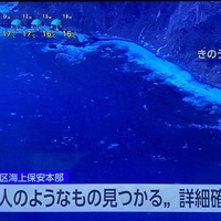 【悲報】北海道 知床 観光船不明の現場海域 「人のようなもの」発見との情報！「人のようなもの。この表現って確か。」